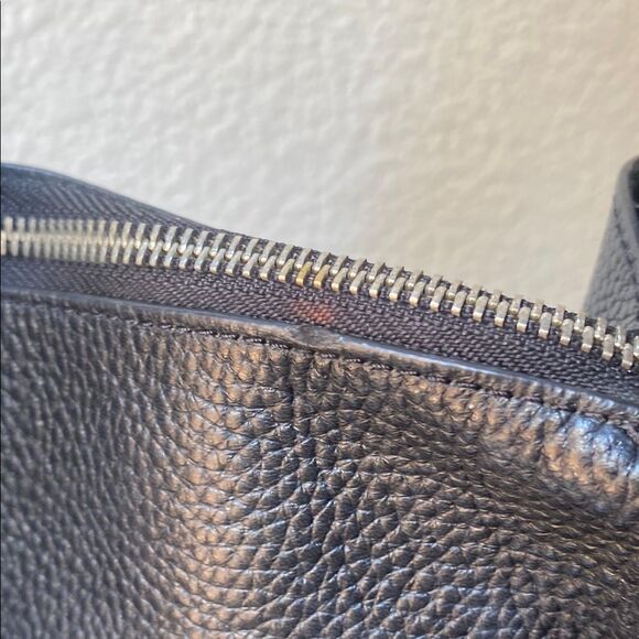 ALLSAINTS All Saints Kita Pebbled Leather Crossbody Shoulder Bag Black - Picture 6 of 12